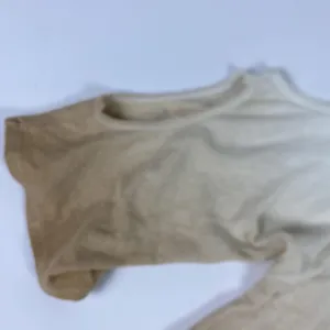 We The Free Shirt Womens XS Beige Ombre Cold Shoulder Scoop Neck Top Free People thumbnail 5