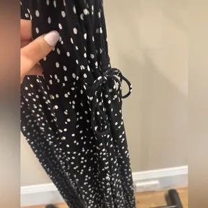 Anthropologie Maeve Finley Polka Dot Wide Leg Jumpsuit | Size 14 thumbnail 11