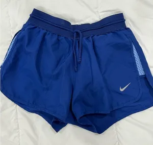 Nike Dri-Fit Blue Shorts thumbnail 1