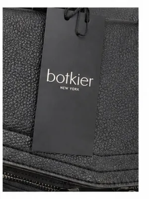 Botkier New York Black Nylon & Faux Leather Mini Backpack NWT thumbnail 2
