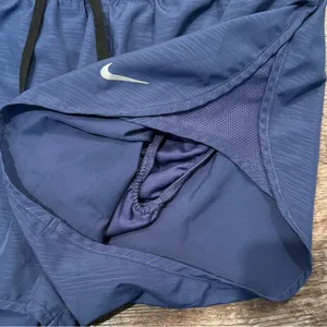 Nike Dri-Fit Lined Blue/Purple Running Activewear Shorts Small Drawstring thumbnail 2