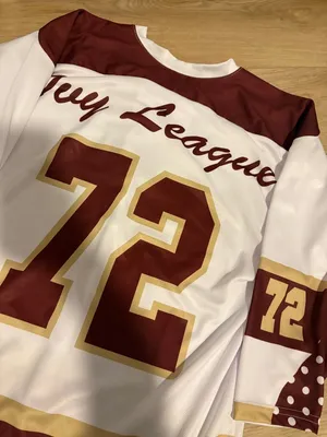 Alpha Phi Hockey Jersey White Size M thumbnail 3