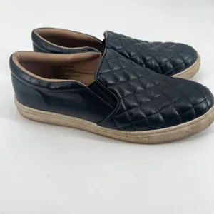 A New Day by target black Reese Quilted Slip-On faux leather Sneakers size 8 thumbnail 2