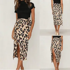Leopard maxi skirt Brown thumbnail 2