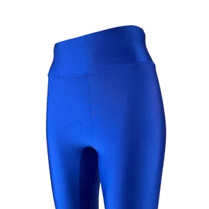 All Access Women's Blue High Rise Cropped Yoga Workout Athletic Leggings Pants S thumbnail 2