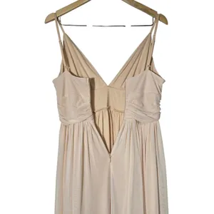 Lulus‎ Queen of the Evening Cream Maxi Dress NWT Size Medium Formal Evening Gown thumbnail 3