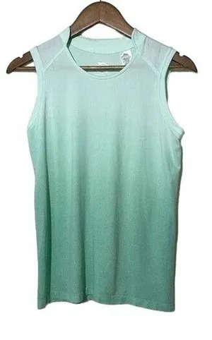 Slazenger Shirt Women's Size XS Mint Green Ombré Golf Active Wear Sleeveless thumbnail 1