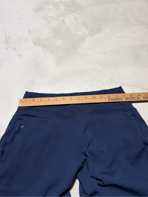 Athleta Navy Performance Stretch Pants M/P thumbnail 3