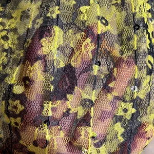 Y2K Romeo And Juliet Size L Yellow Black trim Lacy Dress NWT fairy baby doll thumbnail 6