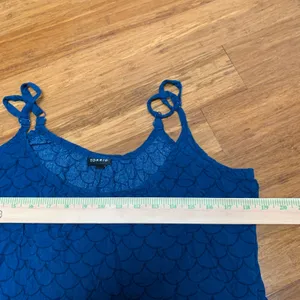 Torrid Blue Mermaid Scale Sleeveless Maxi Dress Plus Size 1X 40125454 thumbnail 2