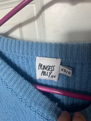 Princess Polly Blue Sweater Knit thumbnail 2