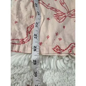 Victoria’s Secret Bow Pajama Pants Womens M Pink Y2K Coquette thumbnail 7