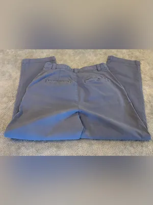 Women’s GAP Brand Straight-Leg Khaki Pants in Light Blue Size 4 thumbnail 6