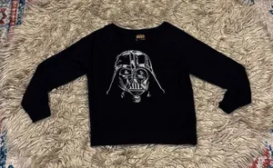 Star Wars darth Vader sweatshirt size medium thumbnail 1