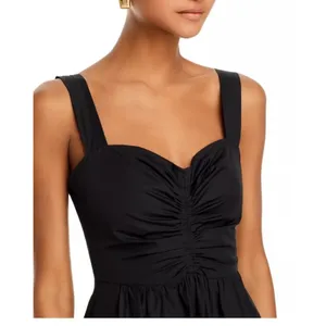NWT A.L.C. Lilah II Cotton Midi Dress Black - Size 4 (Original Price $495) thumbnail 4