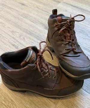 Ariat Terrain Waterproof Leather Hiking Laced Up Brown Work Boots Women's 11 B thumbnail 1