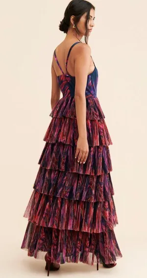 Hutch Anthropologie x Tulle Tiered Dress thumbnail 2