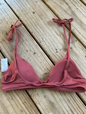 NWOT L*Space Daisy bikini top mauve thumbnail 3