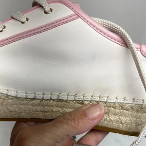 Coach Pink and White Leather Sneakers Never Wore (see photos) thumbnail 15