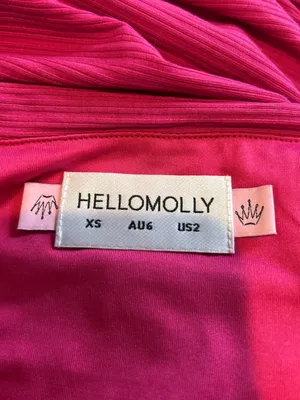 Hello Molly Color Block Cut Out Sides‎ Knot Mini Dress Size XS thumbnail 6