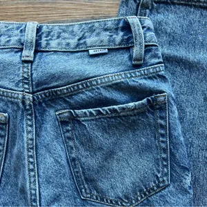 Pacsun Womens 90’s Boyfriend Denim Ripped Distressed Jeans Sz 24 Light Wash Blue thumbnail 12