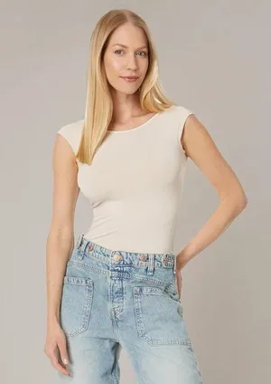 FREE PEOPLE Low Back T-Shirt in Pink Tint Size X-Small/Small thumbnail 8