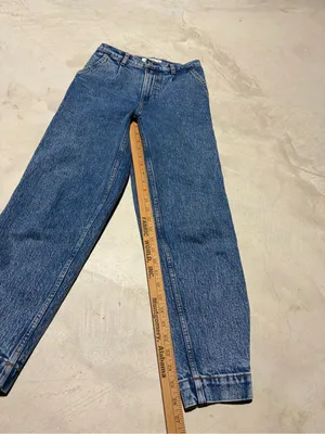 Abercrombie & fitch ultra high rise blue jeans 25/0R thumbnail 5