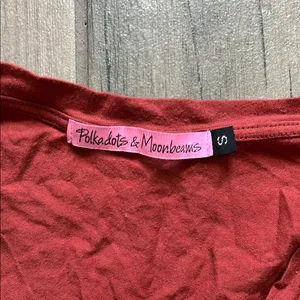 Red Long Sleeve Tee for Effortless Style thumbnail 2
