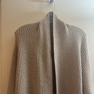 American eagle Aerie Beige Open-Front Cardigan knit sweater size large thumbnail 8