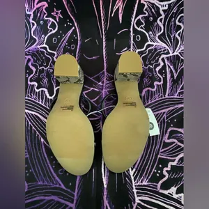 NWT A New Day Cass Snake Print Slip On Chunky Heels size 10 thumbnail 3