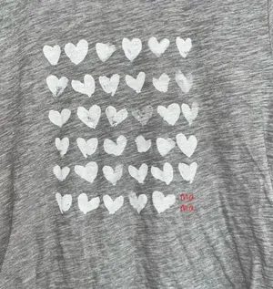 J. Crew Knit Goods Grey MaMa Tee •Medium thumbnail 3