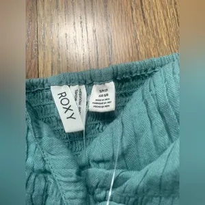 NWT Roxy moonlight shorts solid mineral blue small dress thumbnail 5