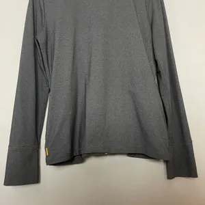 Lucy's Jacket Gray Zip-Up Ruffle Ruching Women Size Medium Athletic Running thumbnail 6