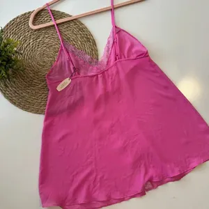 Hot pink Victoria’s Secret sheer‎ babydoll Small thumbnail 4