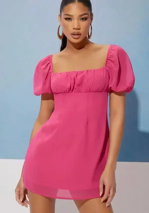 pink mini dress thumbnail 1