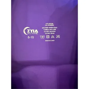 Zyia Active Purple Capri Athletic Pants Size‎ 8-10 thumbnail 5