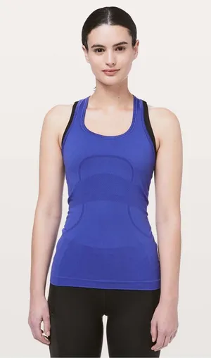 Lululemon Swiftly Tech Racerback Lazurite Blue Purple Size 6 thumbnail 1