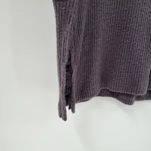 Anthropologie Eri + Ali Womens Sweater XS Gray Ribbed Knit Mock Neck Pullover thumbnail 10