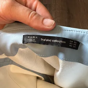 Zara Light Blue Mini Skirt thumbnail 4