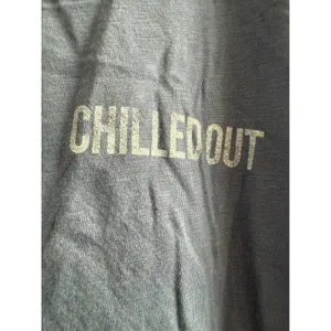 Aerie Womens XL Blue Chilled Out Graphic Cropped Boxy T-Shirt‎ Relaxed Fit NEW thumbnail 3