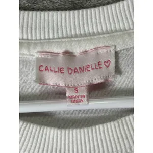 Callie Danielle Current Mood Graphic Tee White Organic Cotton Retro Y2K Size S thumbnail 5