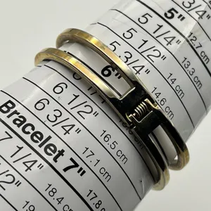 Vintage Golden Gold-tone Mother Pearl Bangle Quartz Watch Working New Battery thumbnail 7