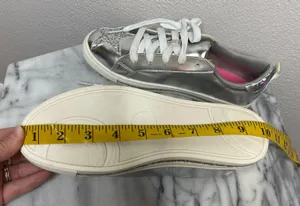 Wonder Nation Silver Glitter Fashion sneakers thumbnail 10