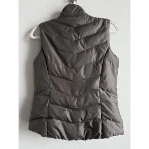 Eddie‎ Bauer Down Puffer Vest Women’s Small Brown Full Zip Outdoors EB550 thumbnail 11