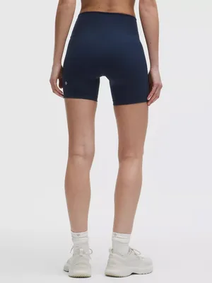 lululemon Wunder Train High-Rise Short 6" - True Navy thumbnail 3