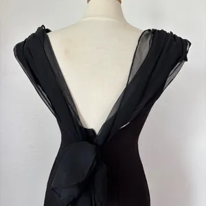 Scarlett Black Sleeveless Cocktail Gown thumbnail 13