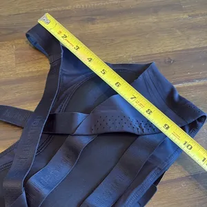 Lululemon Womens Adapt The Strap Sports Bra Black Logo Straps M Flawed Padded thumbnail 8