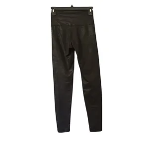 Aerie Small Chill Play Move Leggings Hi Rise Black Shimmer thumbnail 2