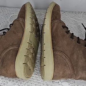 Cliffs BTW White Mountain Derby brown lace up high top ankle boots sz 8.5 thumbnail 7
