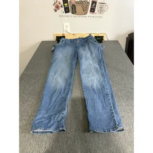 GAP Women's Blue Denim Coverall Jumpsuit Sz 0 Short Sleeve Button Front Pockets thumbnail 5